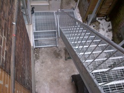 Commercial Iron stair