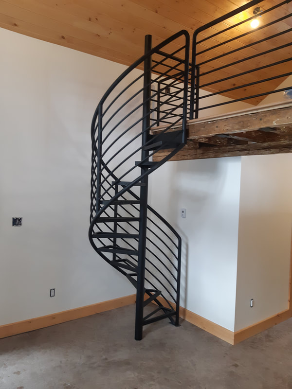 spiral stair, spiral staircase, metal spiral stair, deck stairs